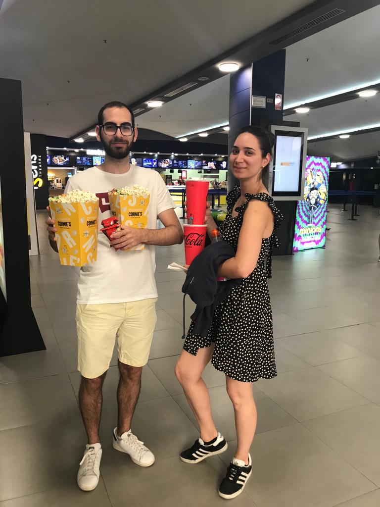 Momento de Mercè y Hermes